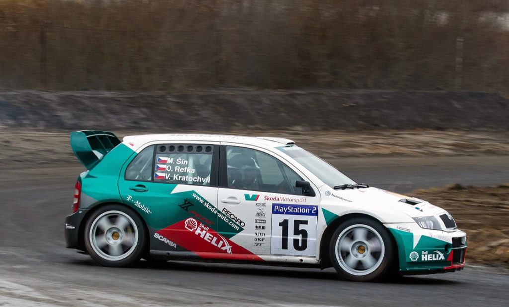 Skoda Fabia Wrc 2003 Gr Wrc Original Ondrej Refka Slowlysideways